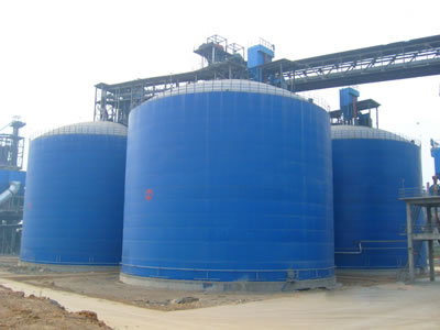 淮安水泥钢板库改造